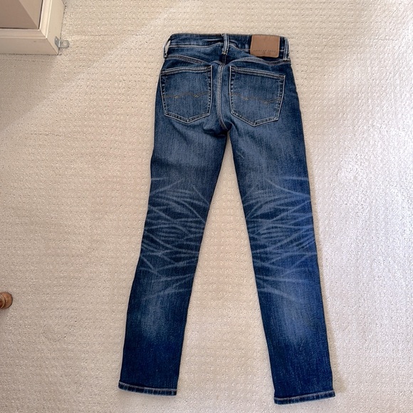 American Eagle Mens Airflex+ Jeans. -dark Size 26x30 Slim. - Picture 4 of 6